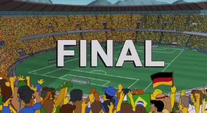 Simpsons WM-Finale 2014
