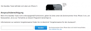 Apple Reparaturprogramm iPhone 5