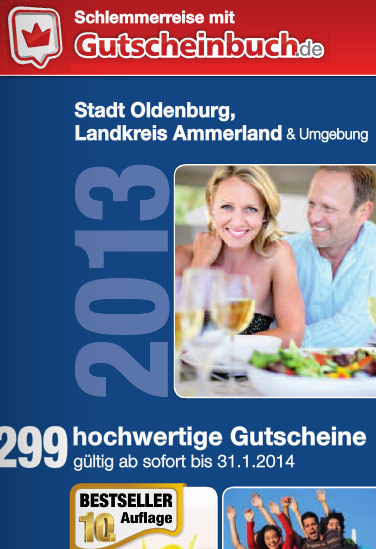 Gutscheinbuch 2013: Schlemmerreise in ganz Deutschland