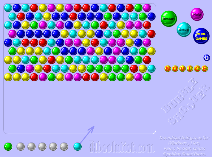 Spielspaß für die Mittagspause: Bubble Shooter