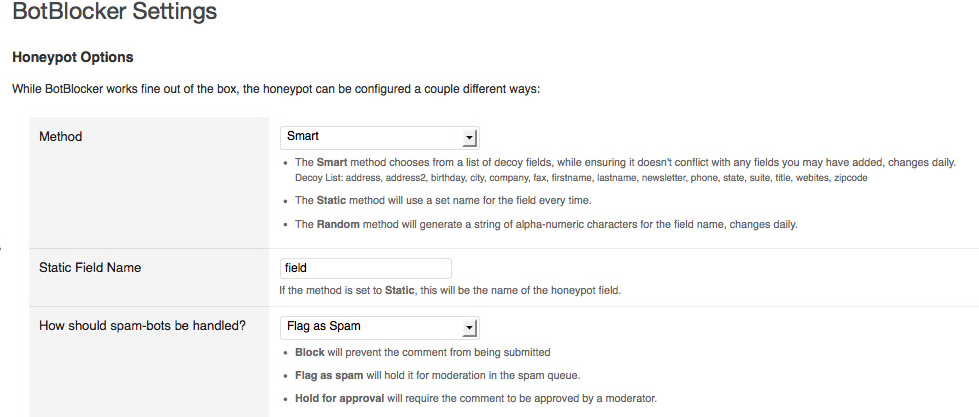 WordPress: Kommentar-Probleme durch BotBlocker