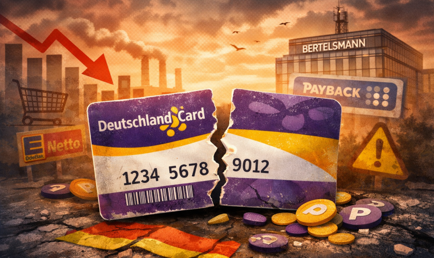 DeutschlandCard vor dem Aus: Warum das Bonusprogramm scheitert – und was das über den Handel verrät