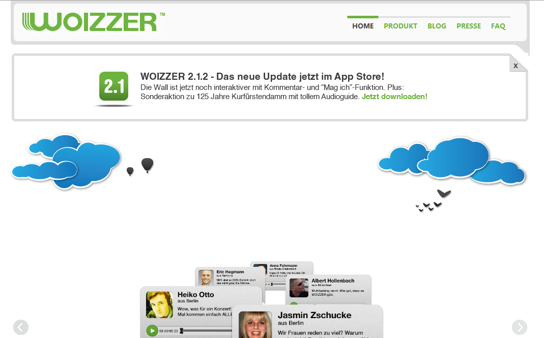 iPhone-App: WOIZZER revolutioniert SMS, Email, Social Networks